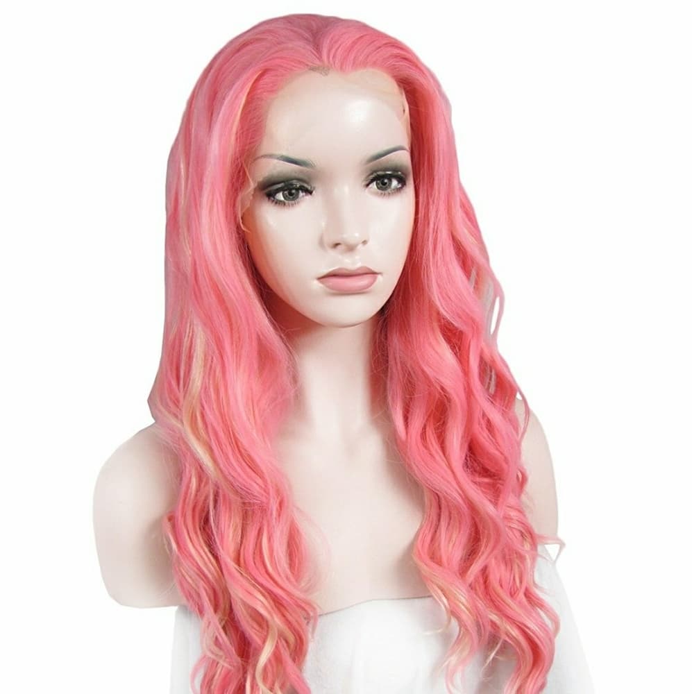 Pink Beauty Lace front Wig 22-24 inches - Thumbnail 3