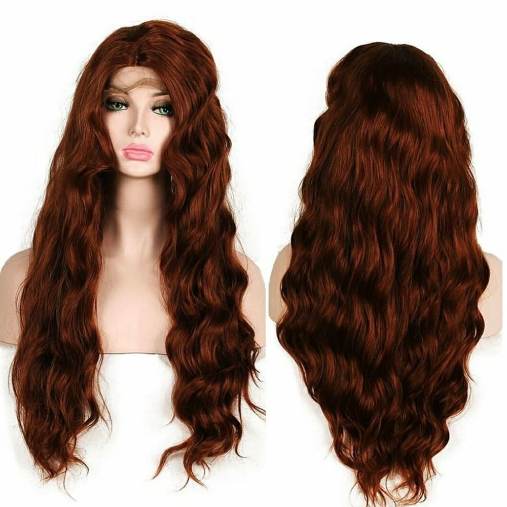 Red Beauty Lace Front Wig 22-24inches - Thumbnail 4