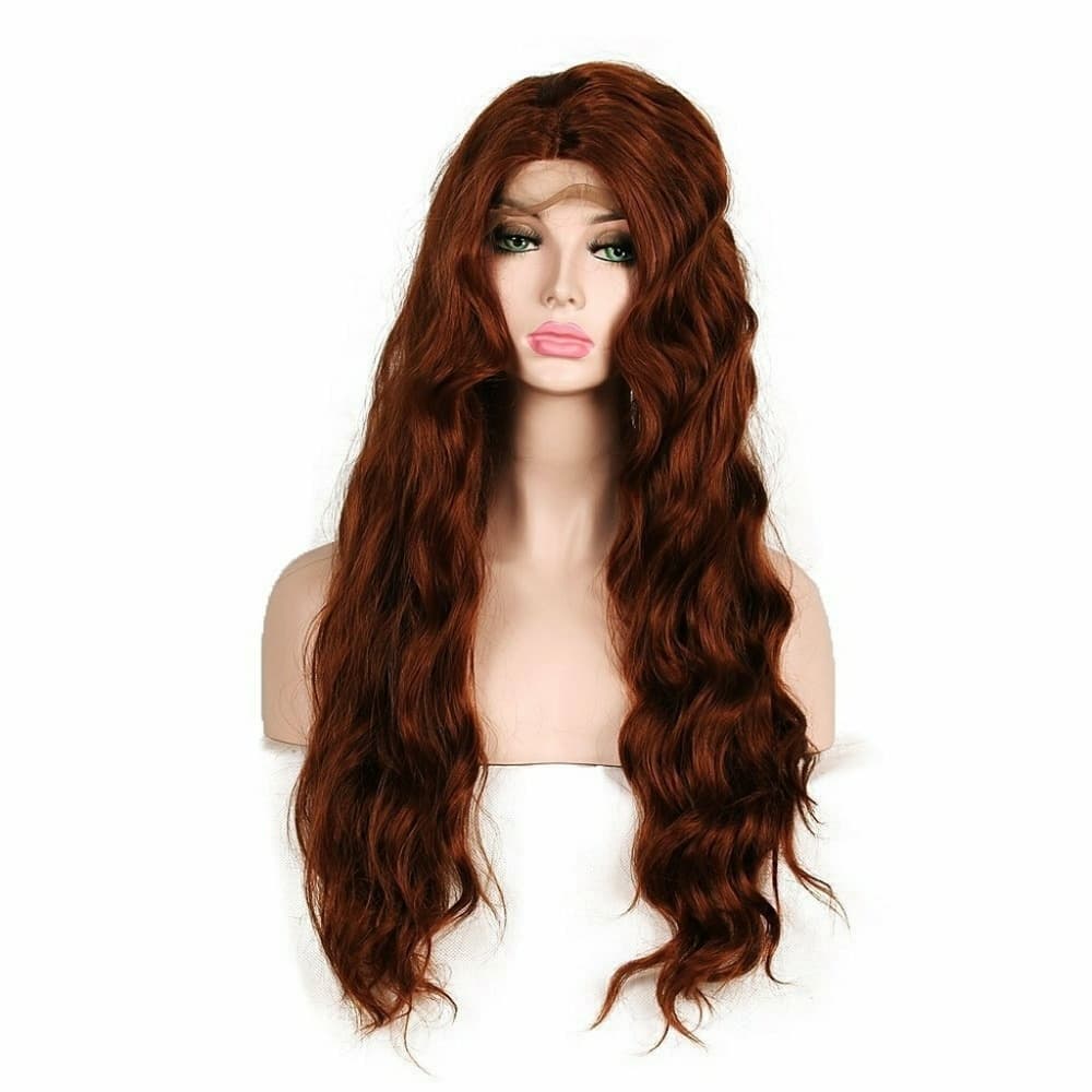 Red Beauty Lace Front Wig 22-24inches - Thumbnail 2