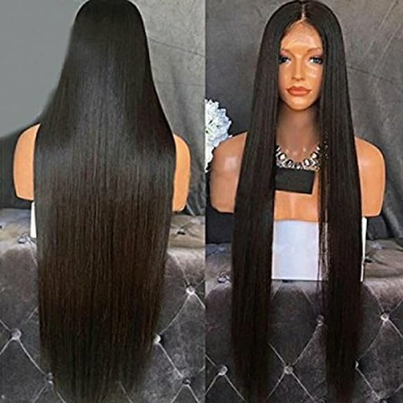 Silky Straight Lace front Wig 22-24inches - Thumbnail 6