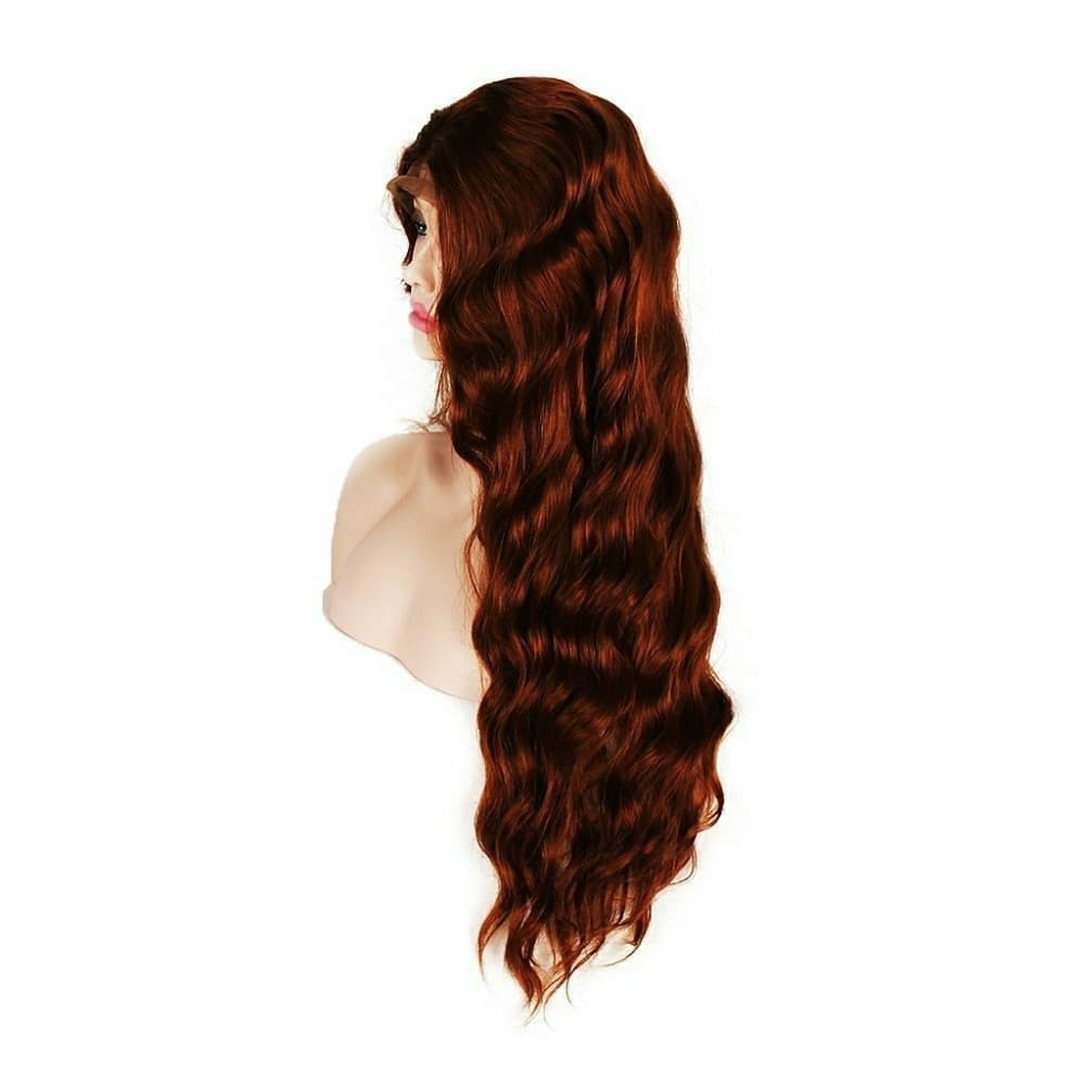 Red Beauty Lace Front Wig 22-24inches - Thumbnail 3