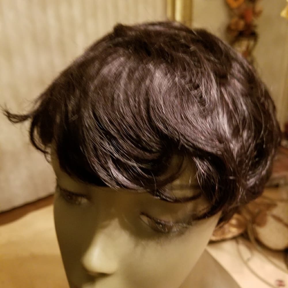 Beautiful Human Hair Wig - Thumbnail 5