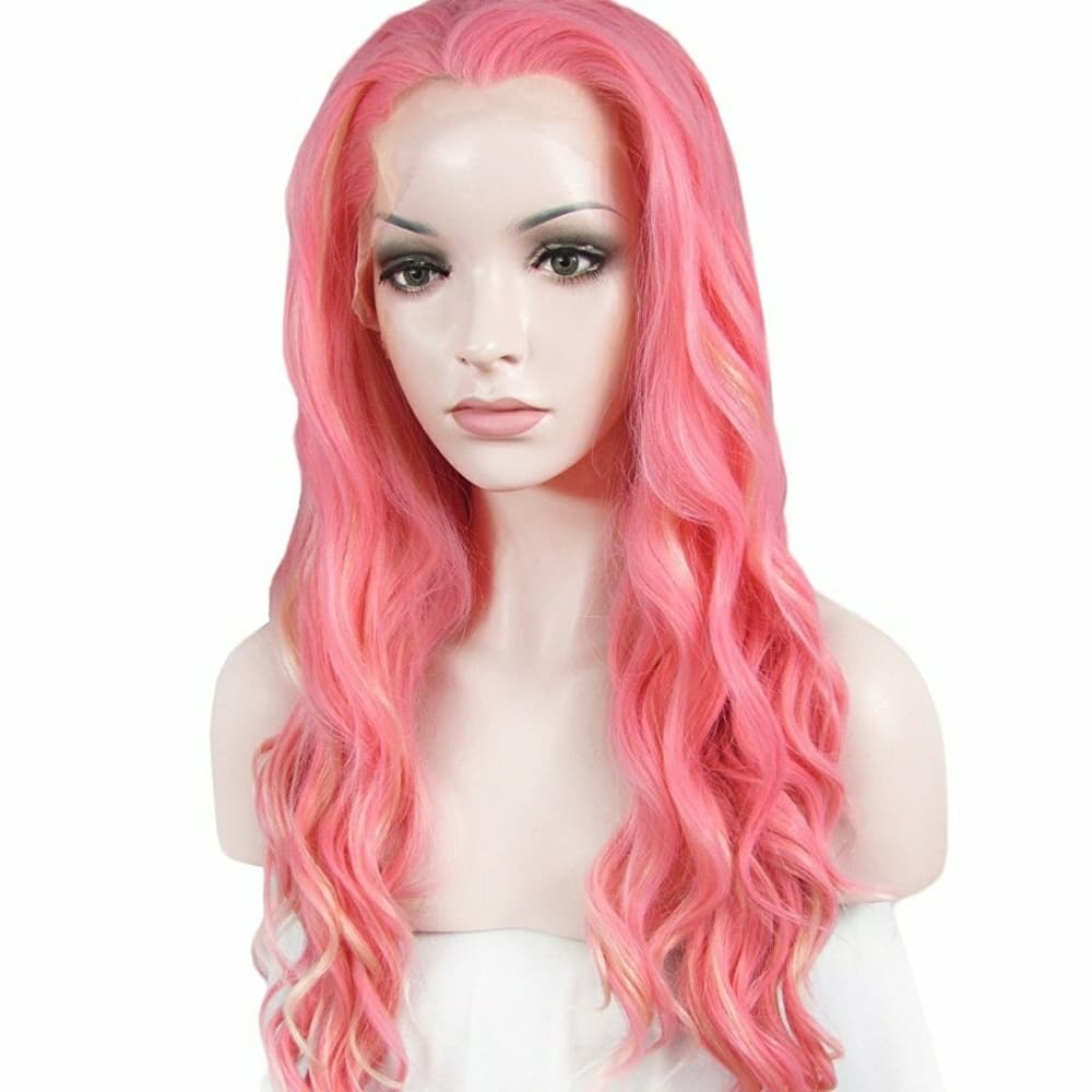 Pink Beauty Lace front Wig 22-24 inches - Thumbnail 2