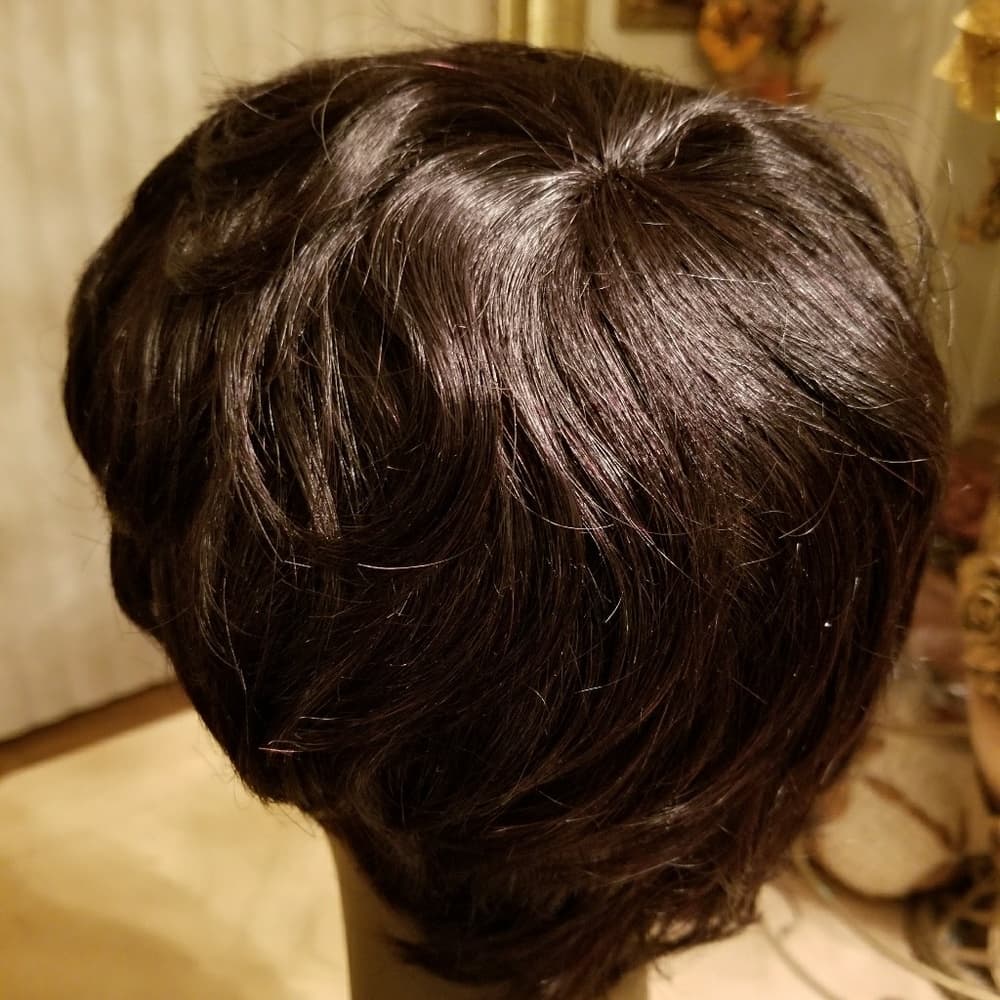 Beautiful Human Hair Wig - Thumbnail 2