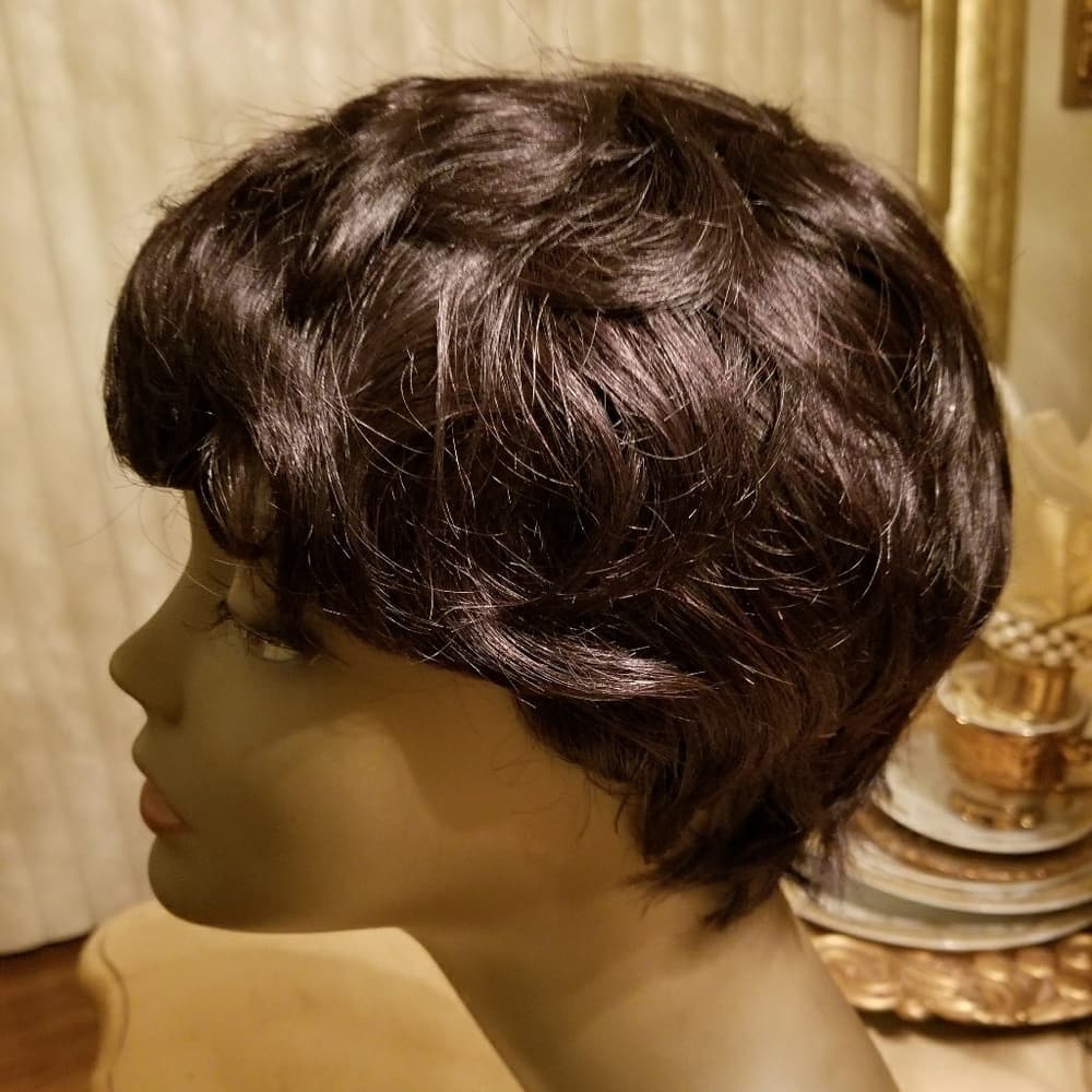 Beautiful Human Hair Wig - Thumbnail 4