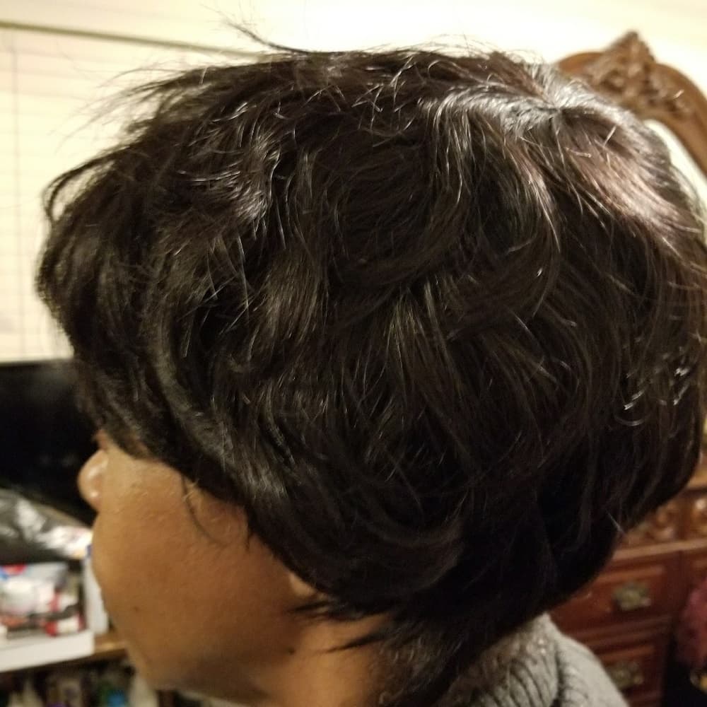 Beautiful Human Hair Wig - Thumbnail 7
