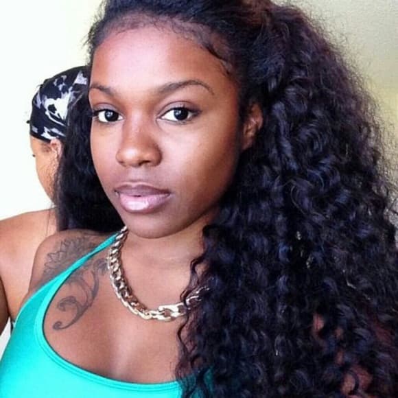Kinky Curly Full Lace Wig 18-22 inches - Thumbnail 2