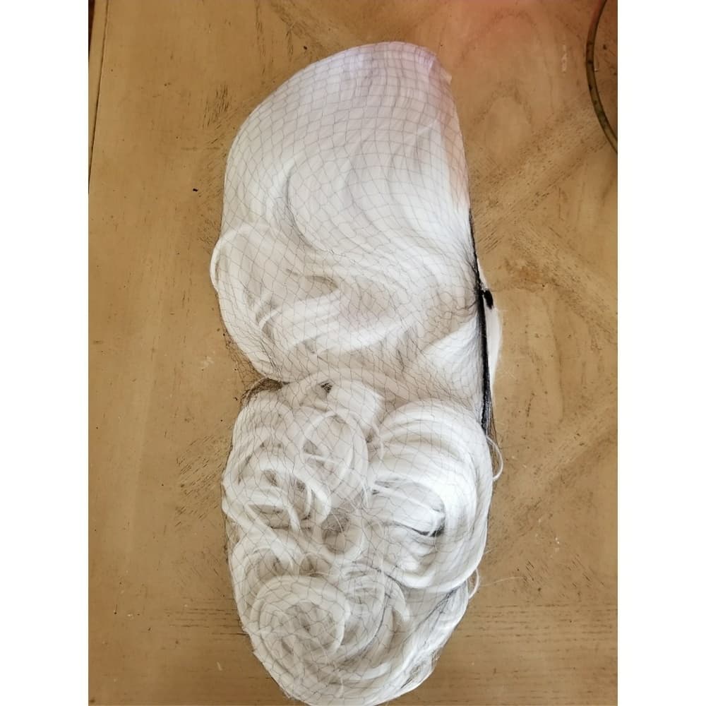 White Wavy Beauty Lace Front Wig 22-26 inches!! - Thumbnail 4