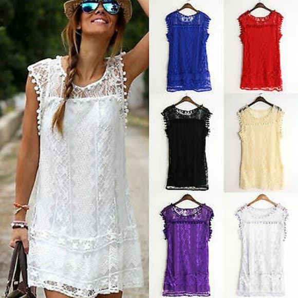 Cute Mini Dress - Thumbnail 3