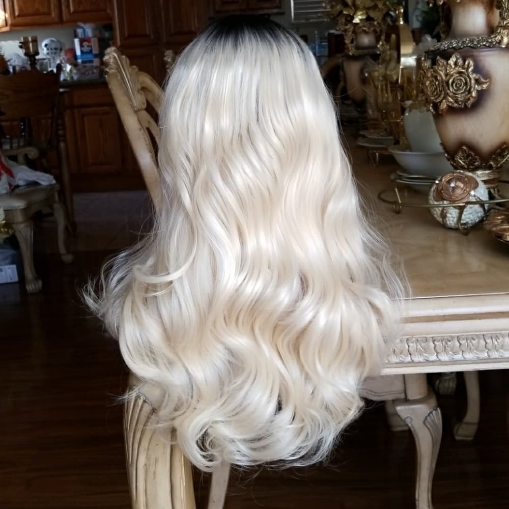 Ombre Blonde LaceFront Wig 18-22 inches!! - Thumbnail 3