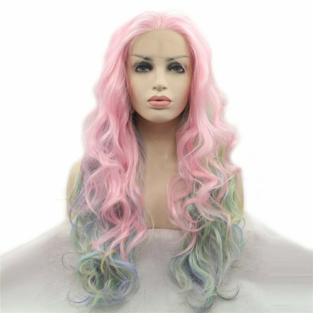 Rainbow Beauty Lace front Wig - Thumbnail 3