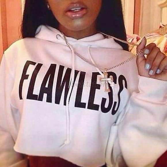 White Flawless Beauty Top Medium - Thumbnail 4