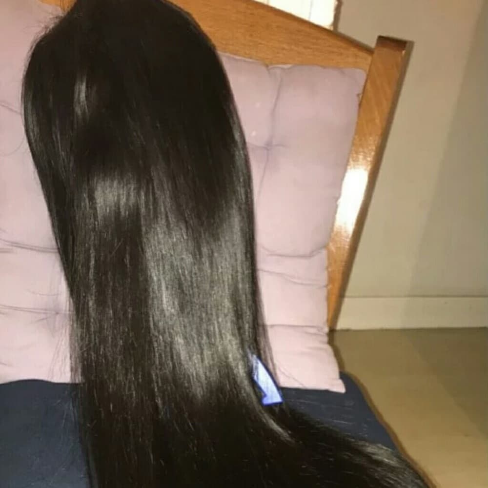 Silky Straight Lace Human Wig 22 inches!! - Thumbnail 3