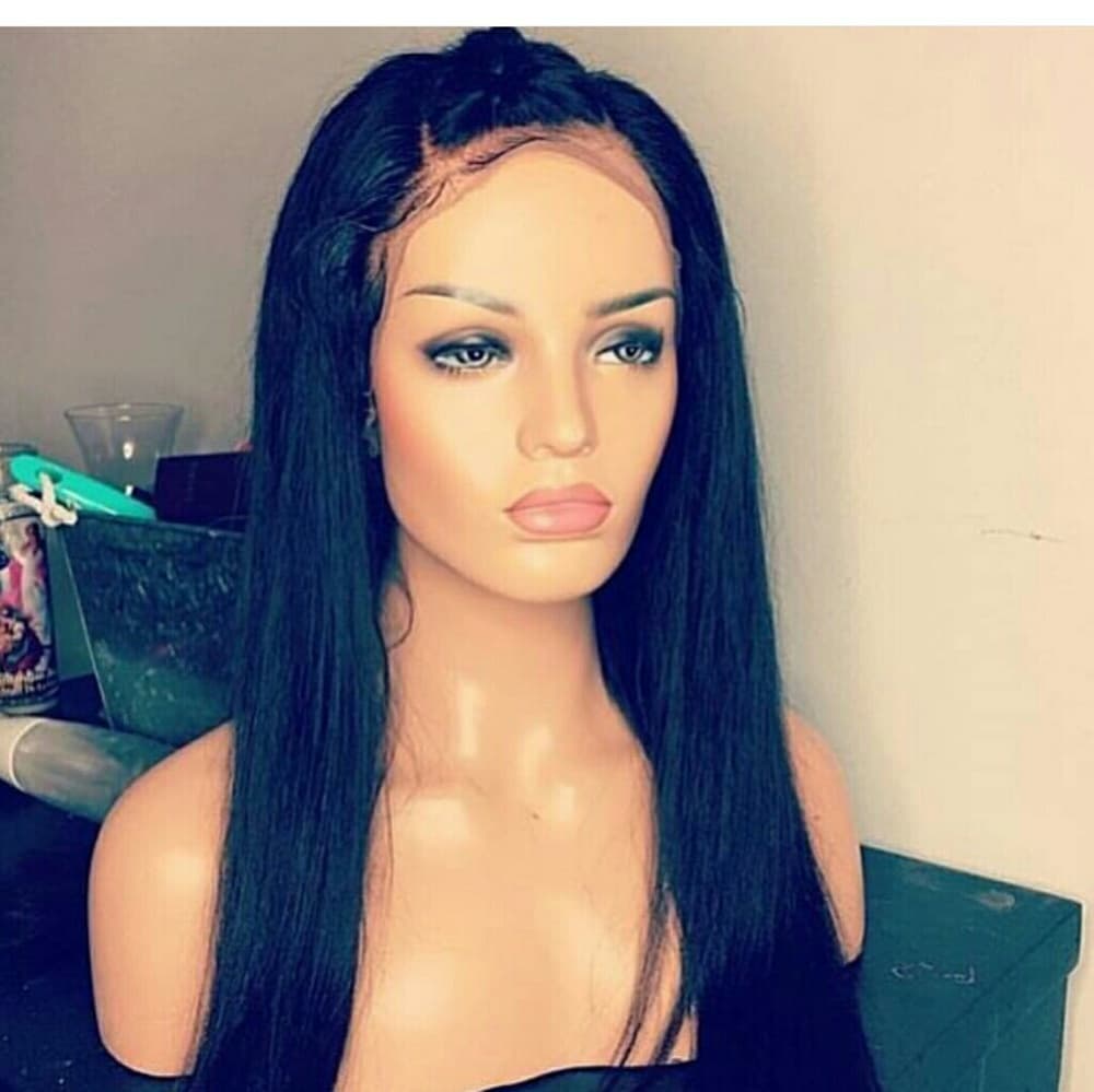 Silky Straight Lace Human Wig 22 inches!! - Thumbnail 4