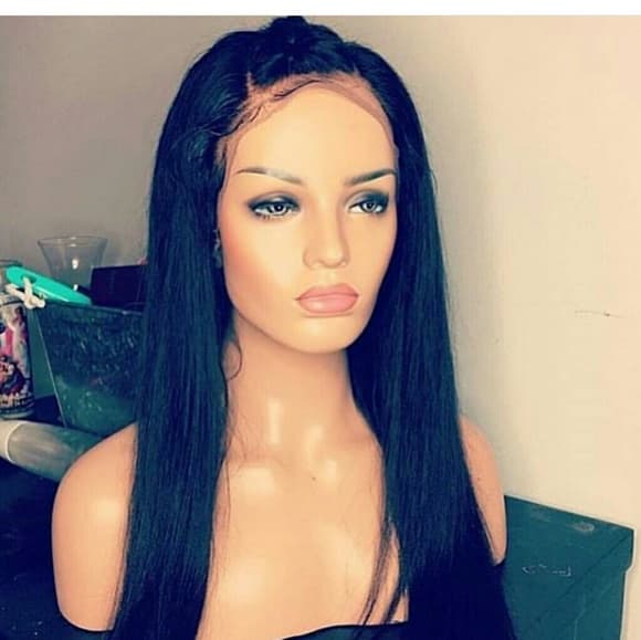 Silky Straight Lace Human Wig 22 inches!! - Thumbnail 5