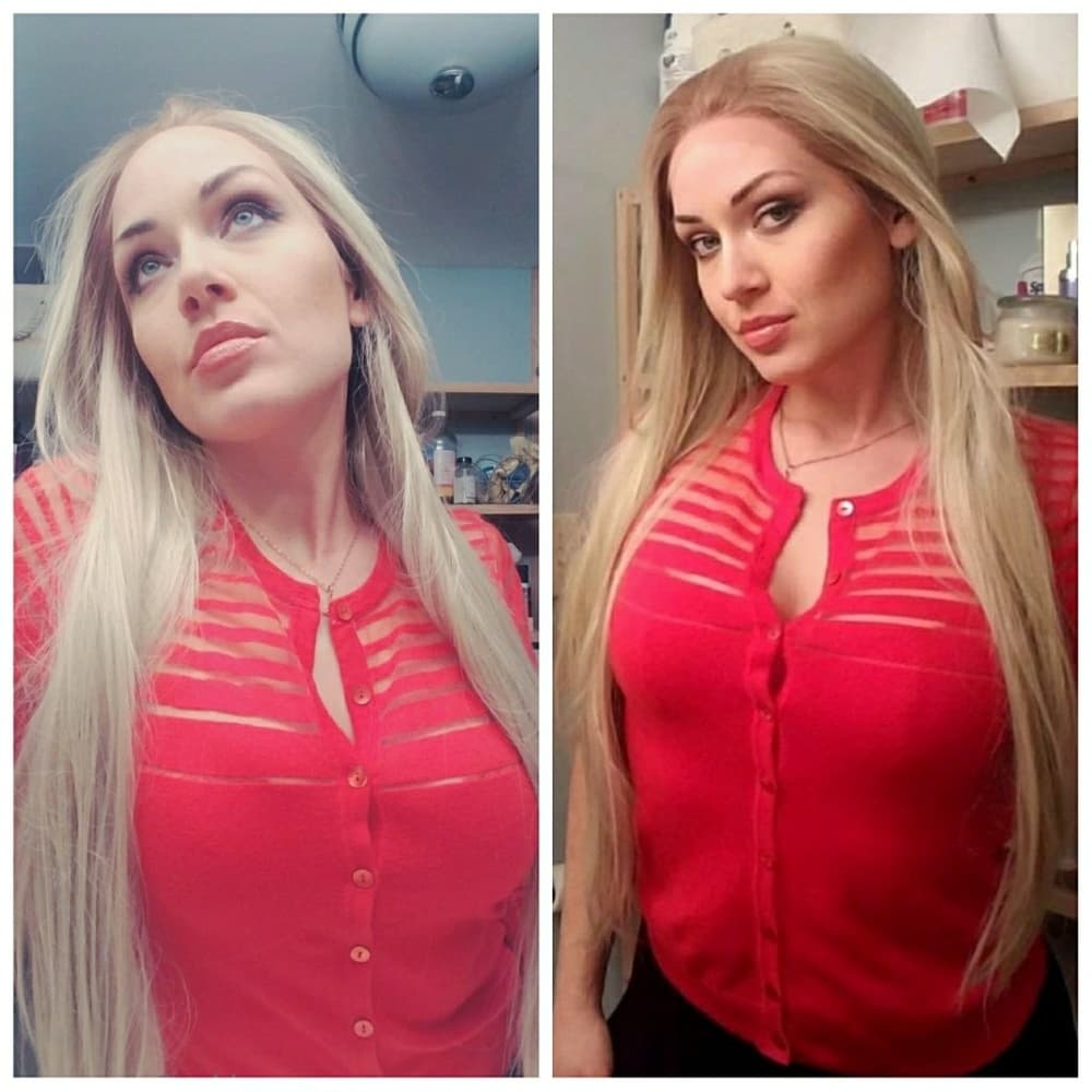 Ash Blonde Lacefront Wig - Thumbnail 6