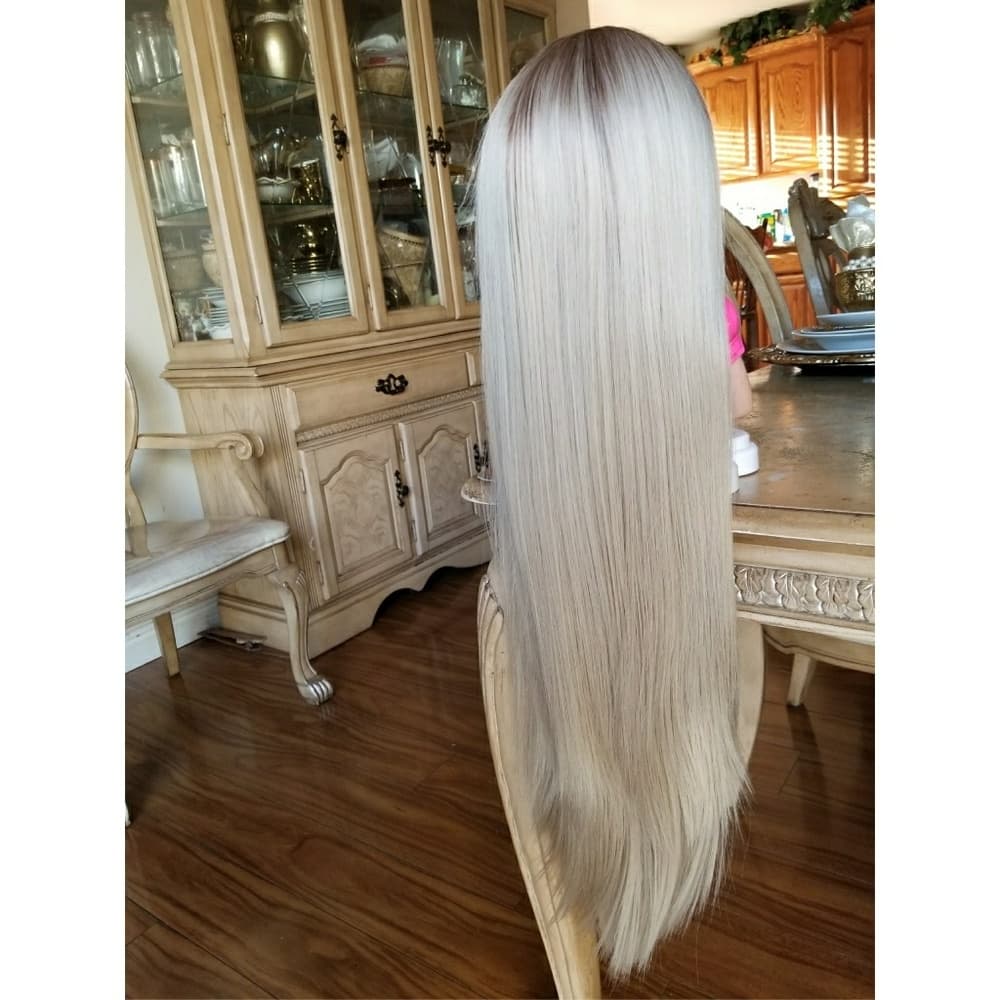 Ombre Blonde Lace Front Wig - Thumbnail 3