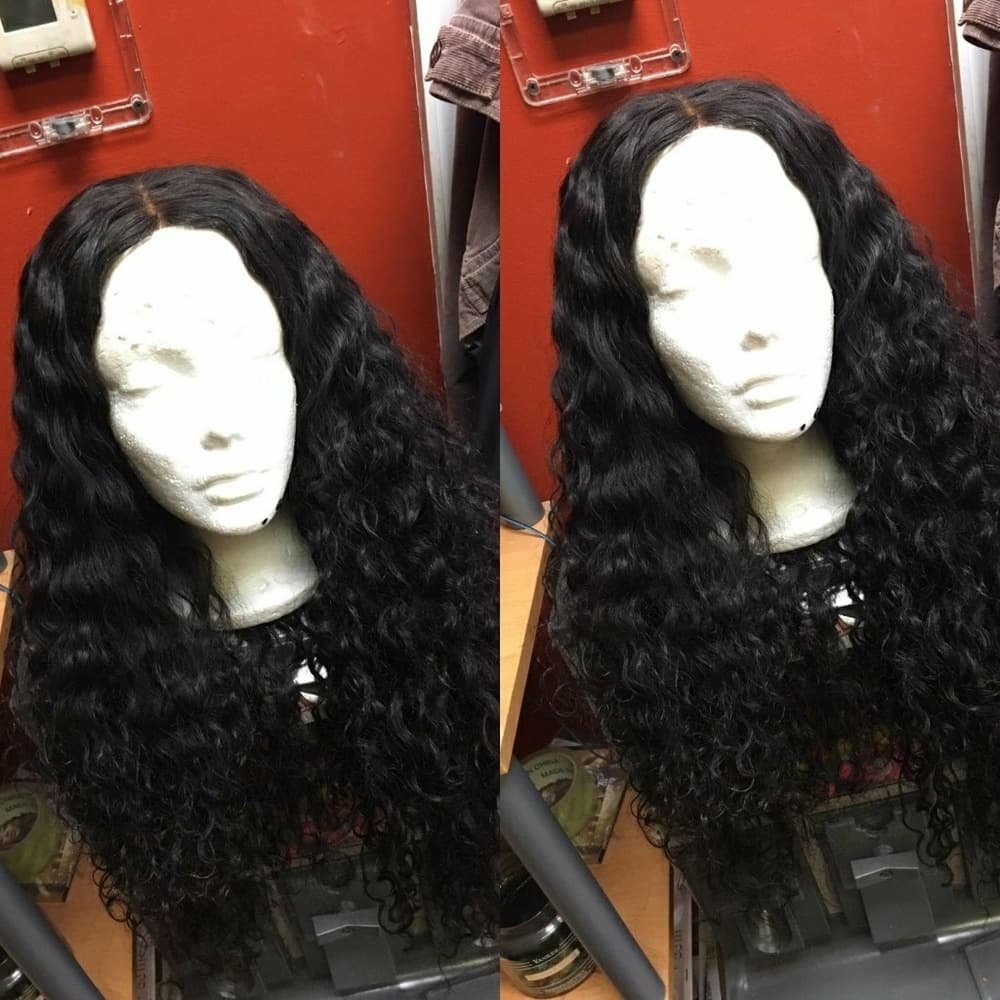 Virgin Curly Lace Front Wig 16-18 inches. - Thumbnail 3