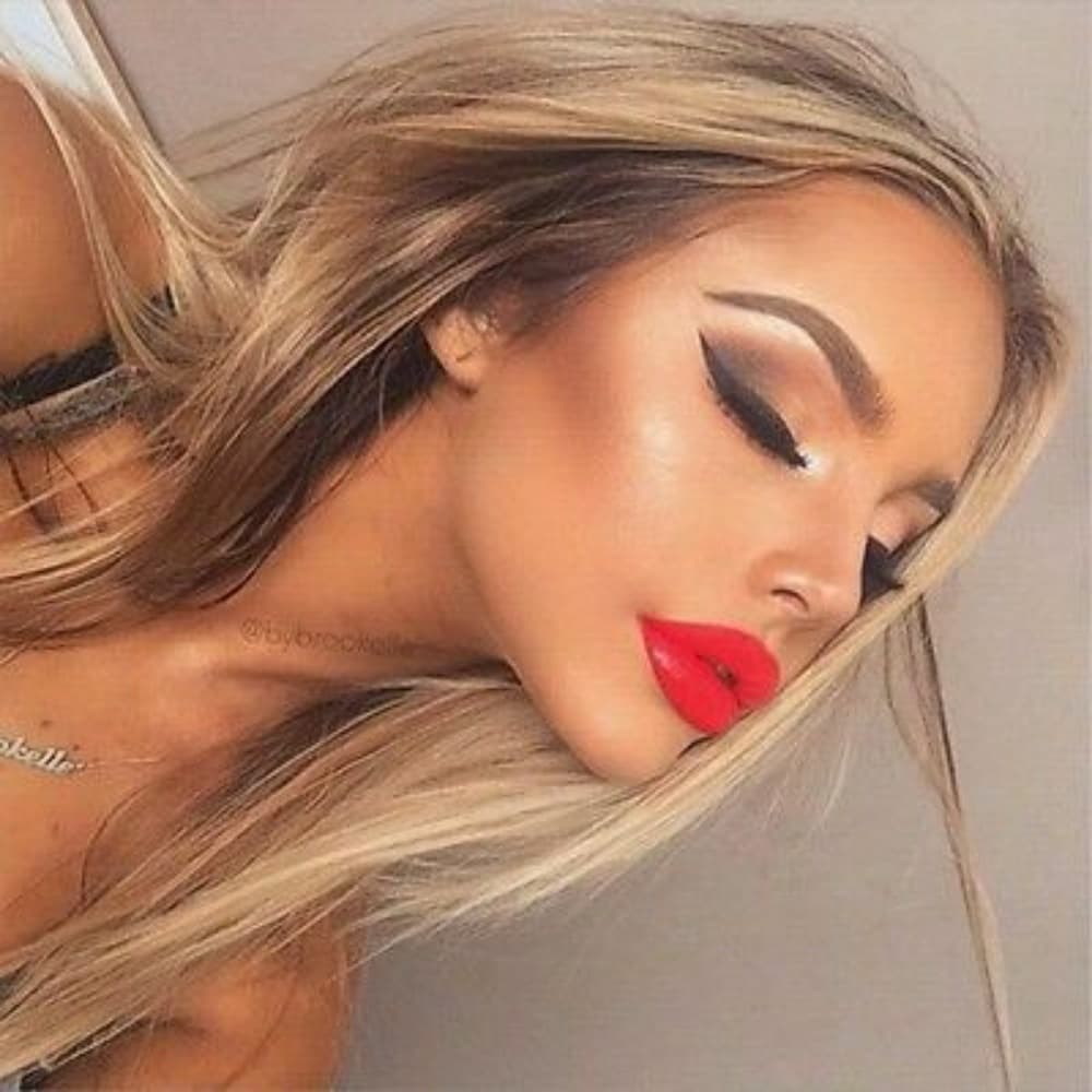 Ombre Blonde Lace Front Wig - Thumbnail 8