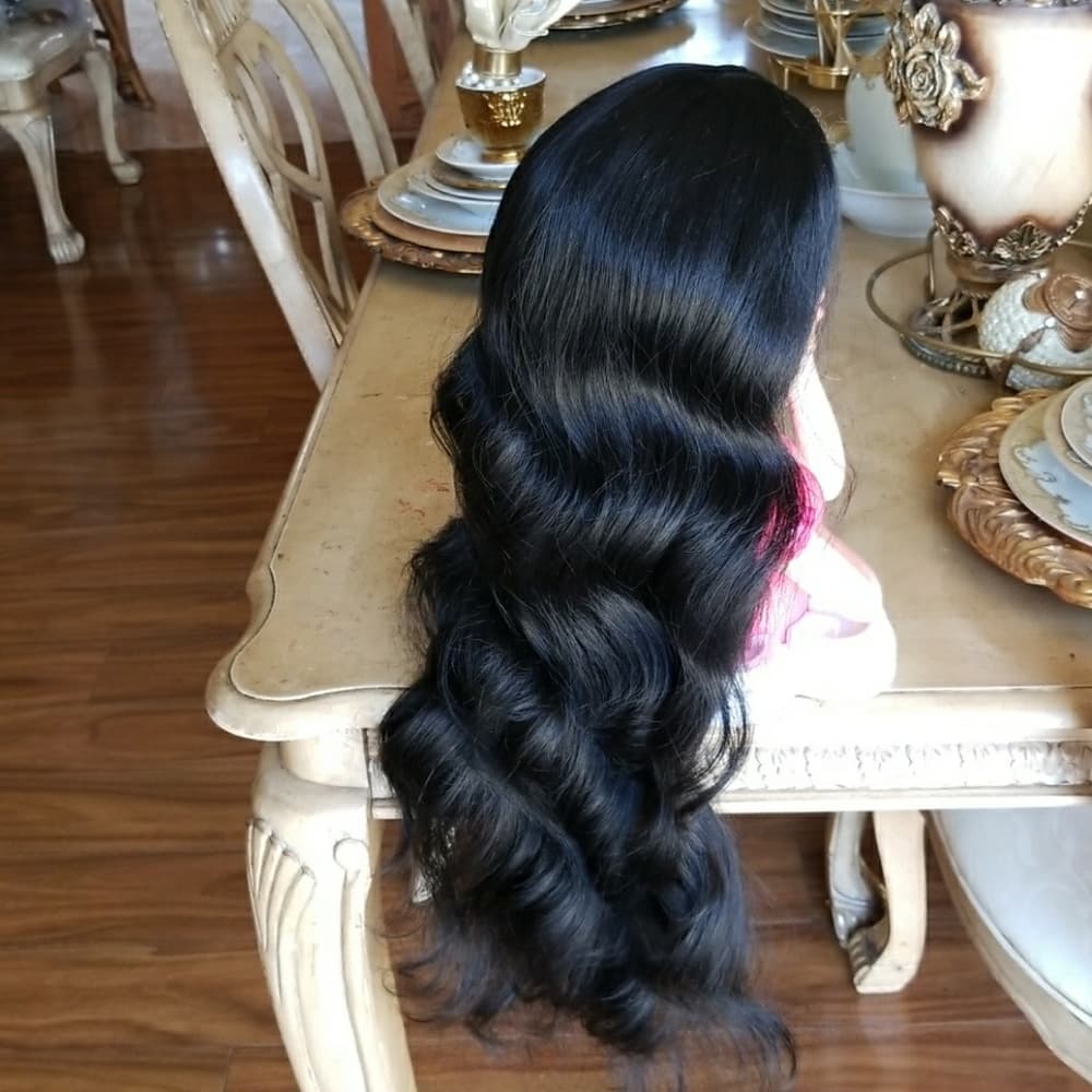 Black Body Wave Wig!! - Thumbnail 3