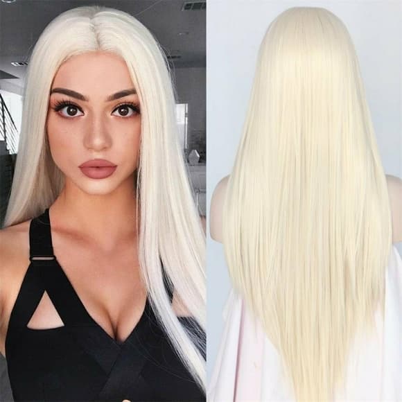 Blonde Beauty Lace Front Wig - Thumbnail 2