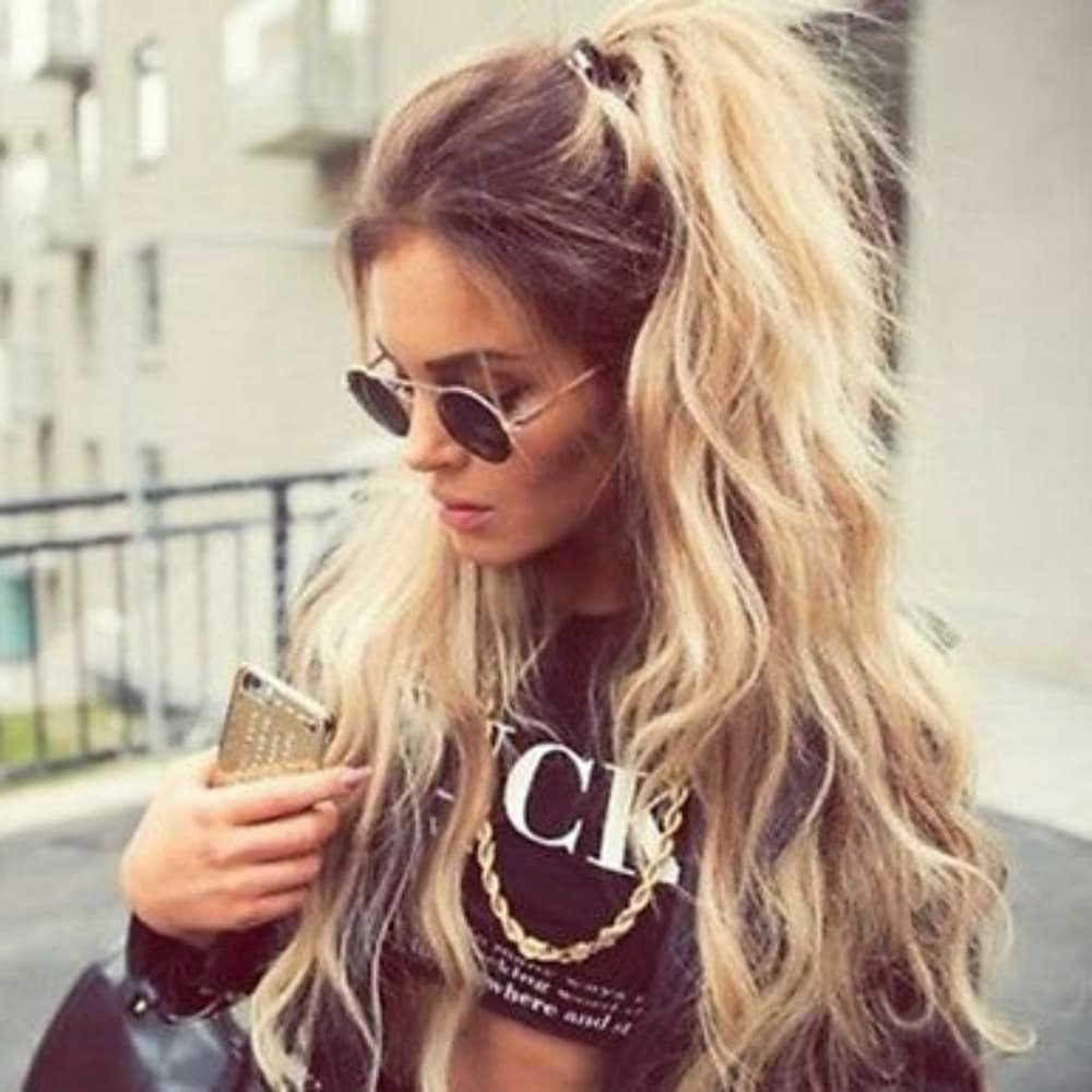 Ombre Blonde Beauty Lace Front Wig - Thumbnail 4