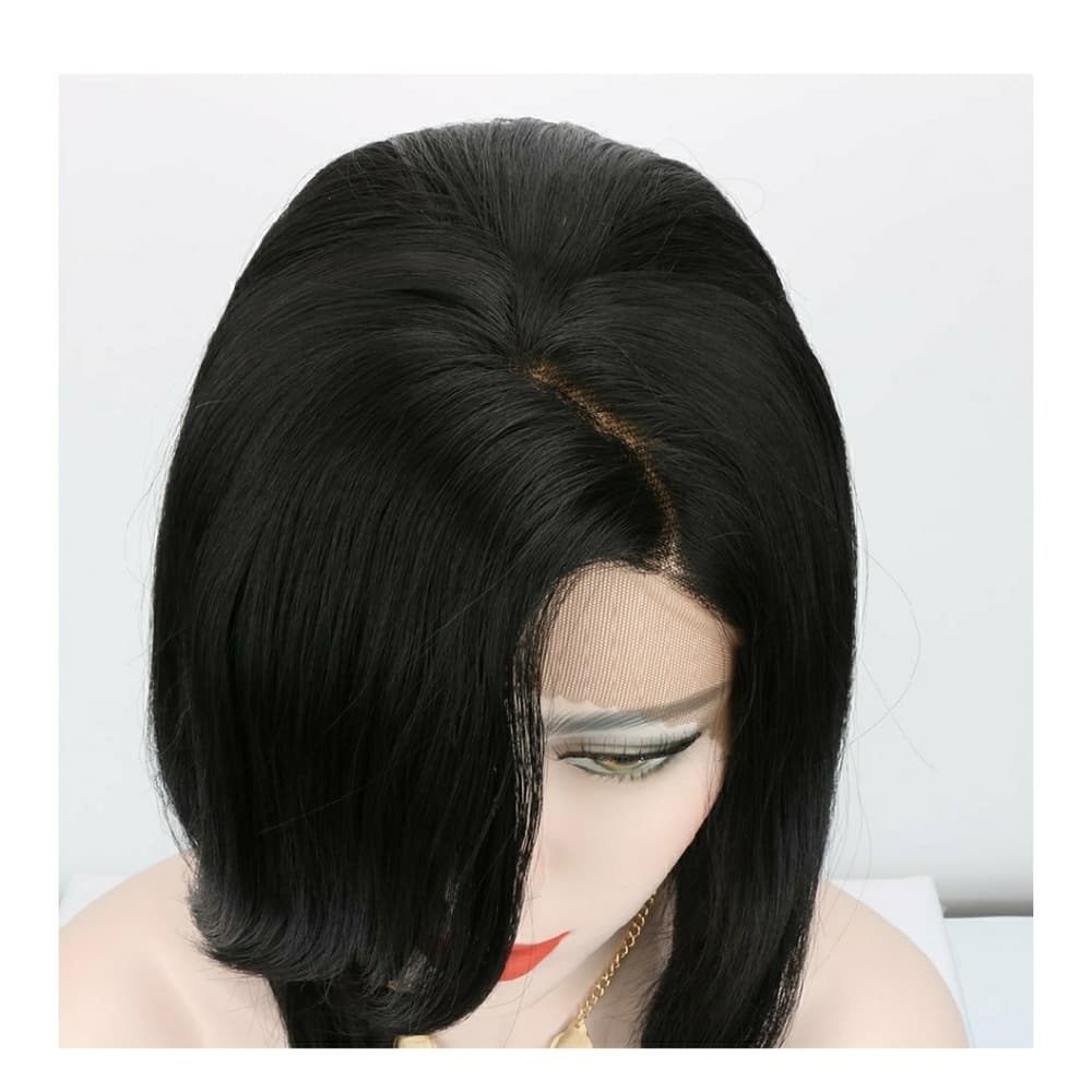 Layered Bib Beauty Lace Front Wig - Thumbnail 3