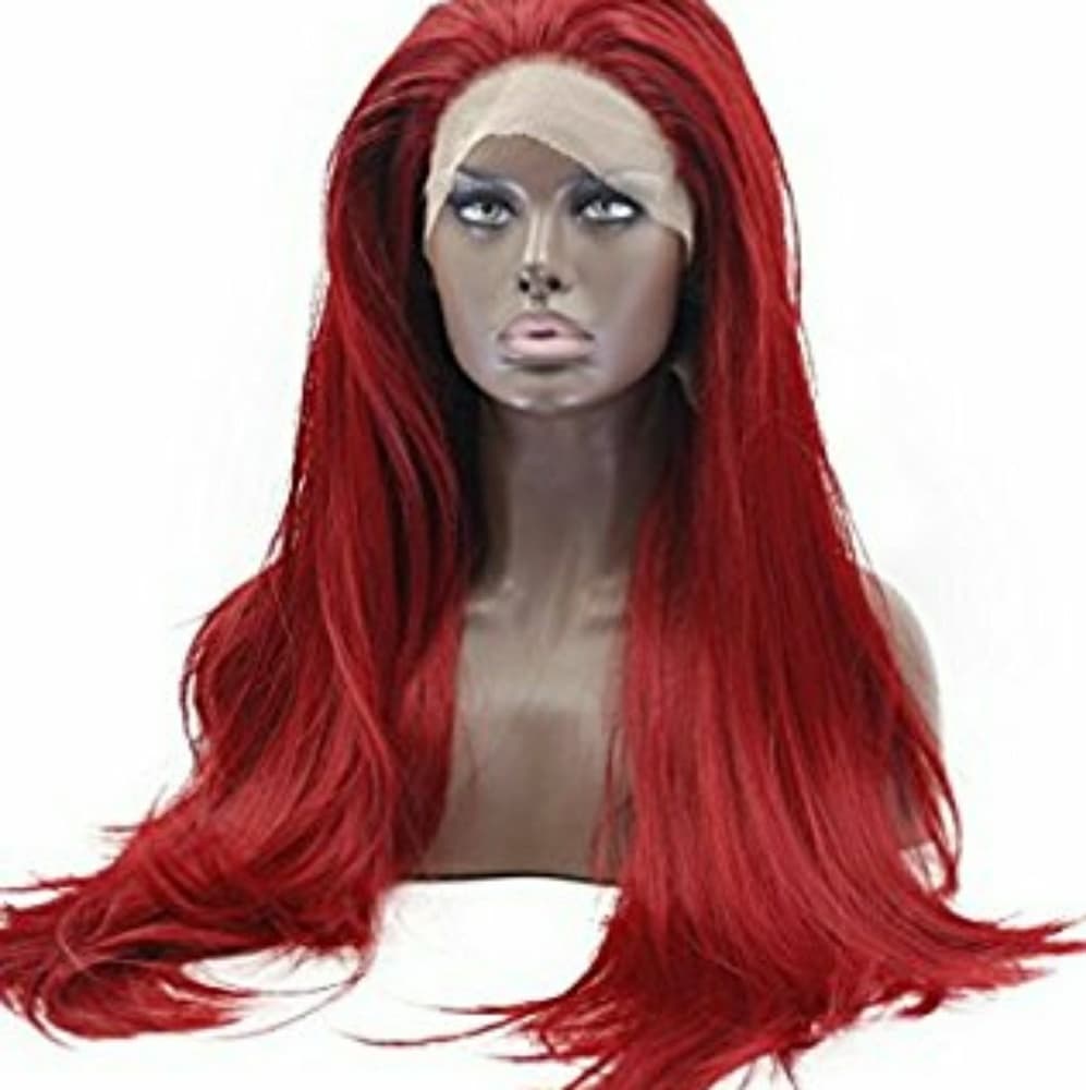 Red Beauty Lace Front Wig - Thumbnail 7