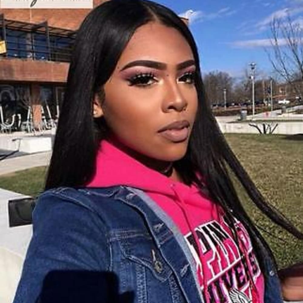 Yaki Straight Lace Front Wig - Thumbnail 2