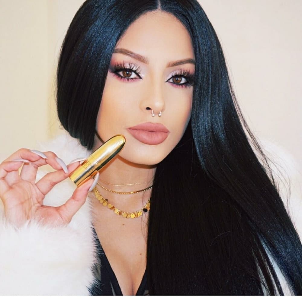 Black Yaki Lace Front Wig - Thumbnail 2
