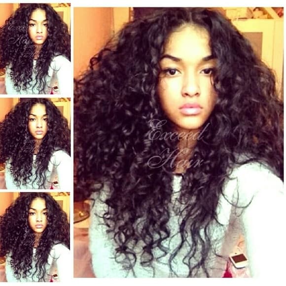 Human Hair Lace Front Wig - Thumbnail 2