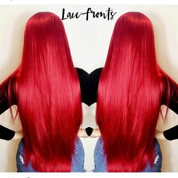 Red Beauty LaceFront Wig 22-26 inches - Thumbnail 7