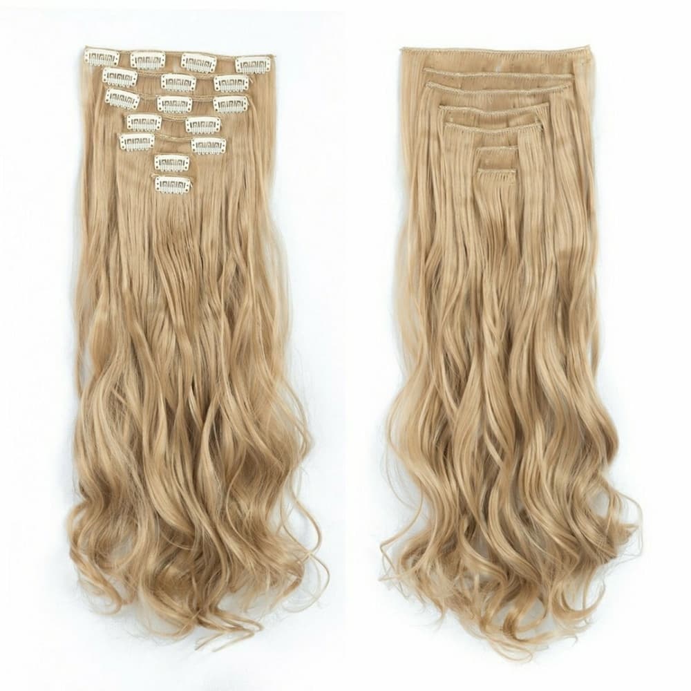 Blonde Beauty Full Head Clip in Extension #18 - Thumbnail 3
