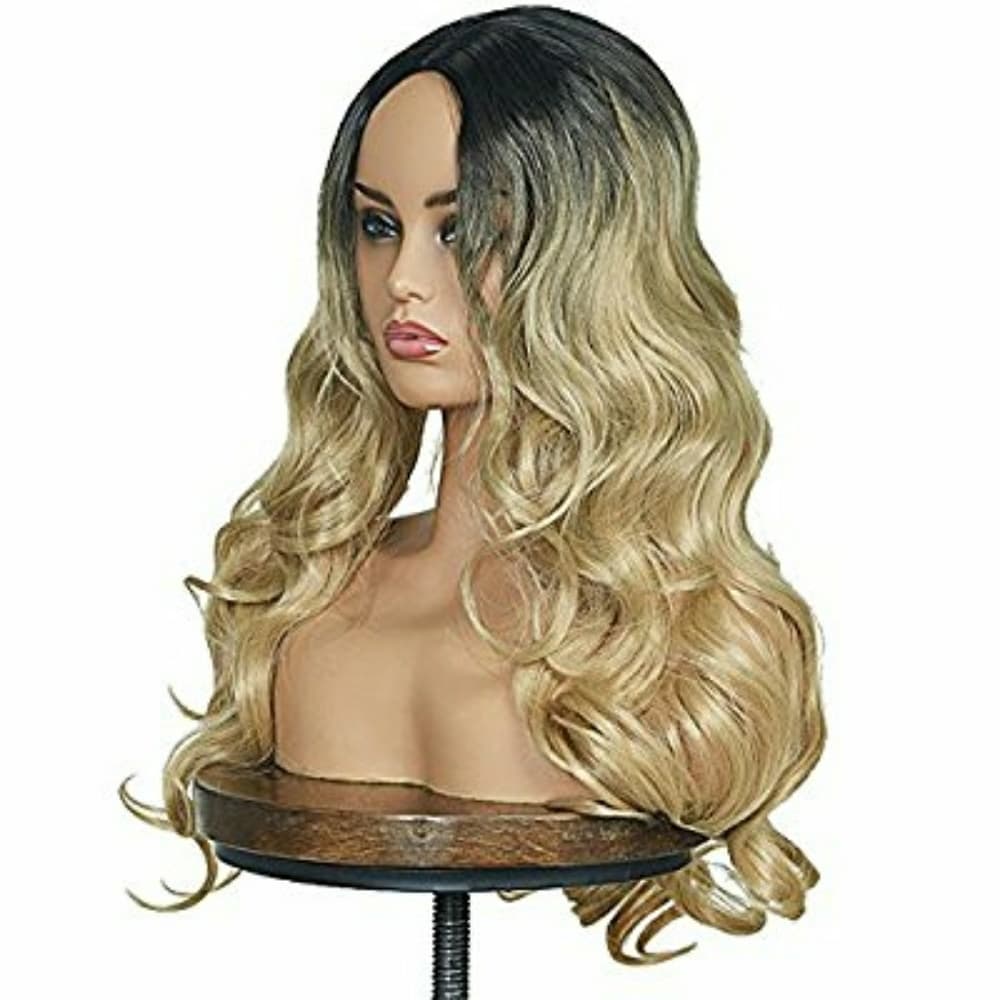 Black to Blonde Ombre Wig - Thumbnail 2