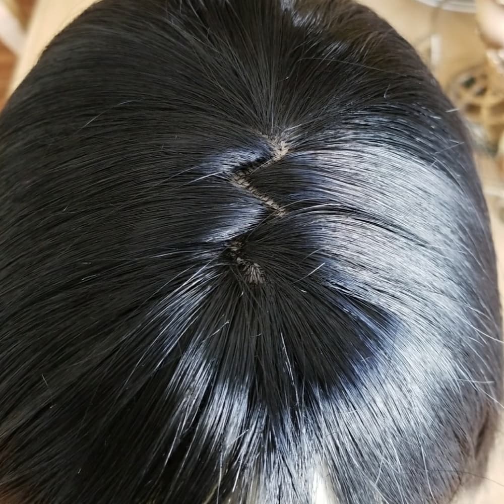 Black Jagged Edge Beauty Wig - Thumbnail 4