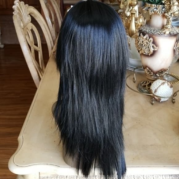 Black Jagged Edge Beauty Wig - Thumbnail 9