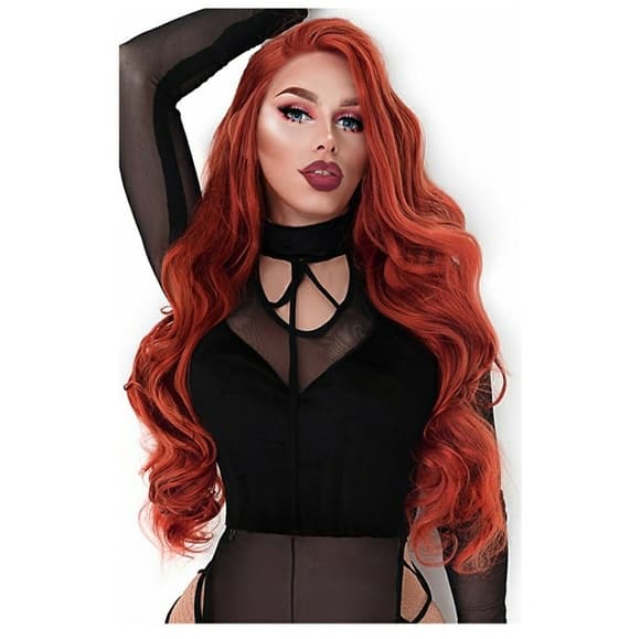 Red Beauty Lace Front Wig 22-24 inches!! - Thumbnail 5
