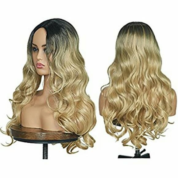 Black to Blonde Ombre Wig - Thumbnail 8