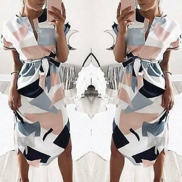Cute Boho Beauty Dress - Thumbnail 4
