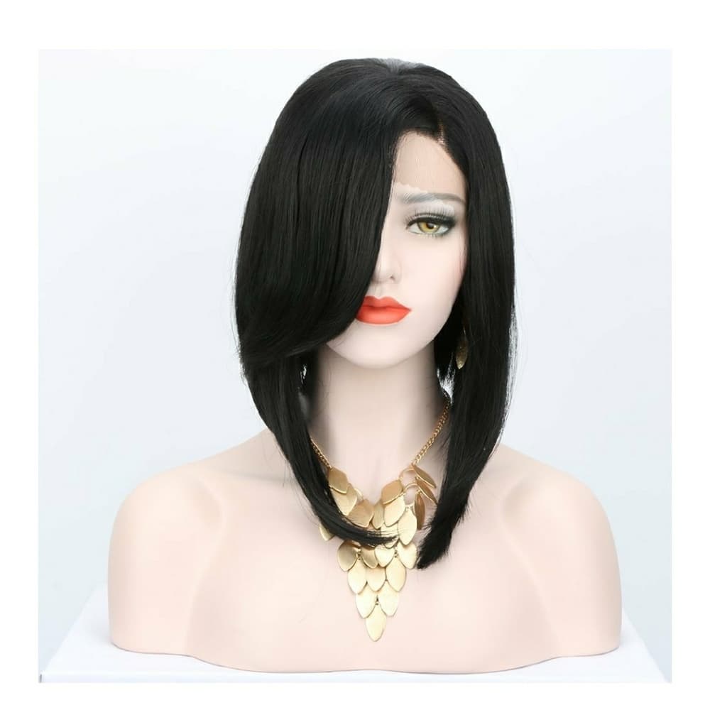 Layered Bob Beauty Lace Front Wig - Thumbnail 2