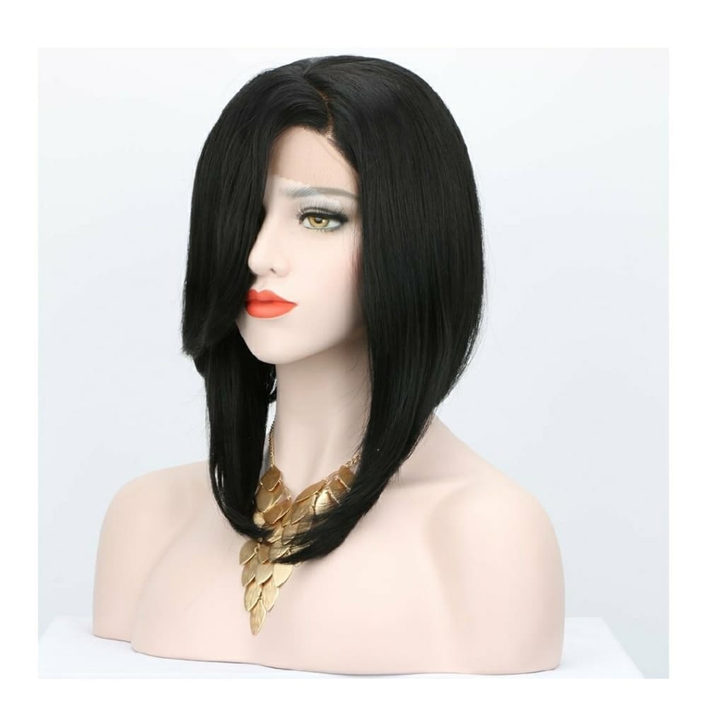 Layered Bob Beauty Lace Front Wig - Thumbnail 4