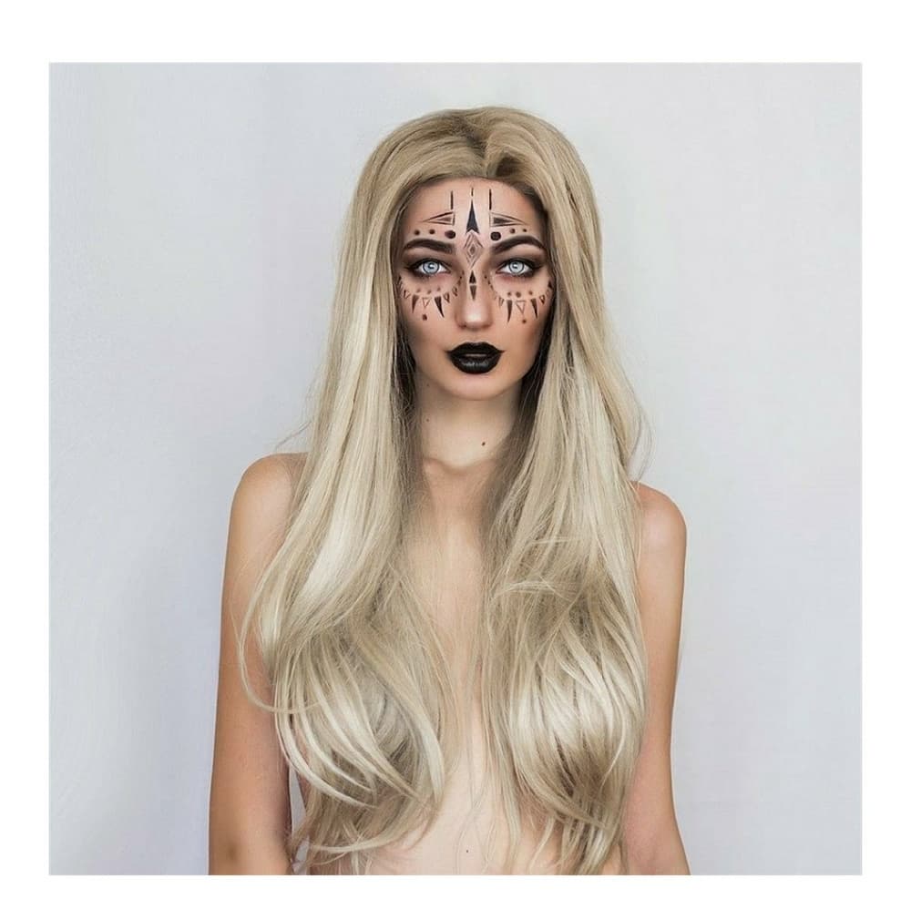 Ombre Blonde Beauty Lace Front Wig 22-24inches - Thumbnail 3