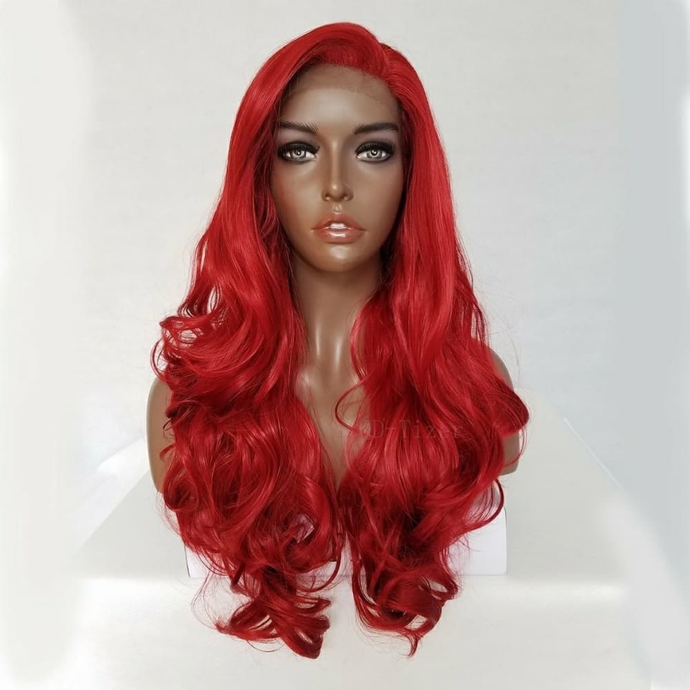 Red Beauty Wavy Lace Front Wig 22-24 inches!!