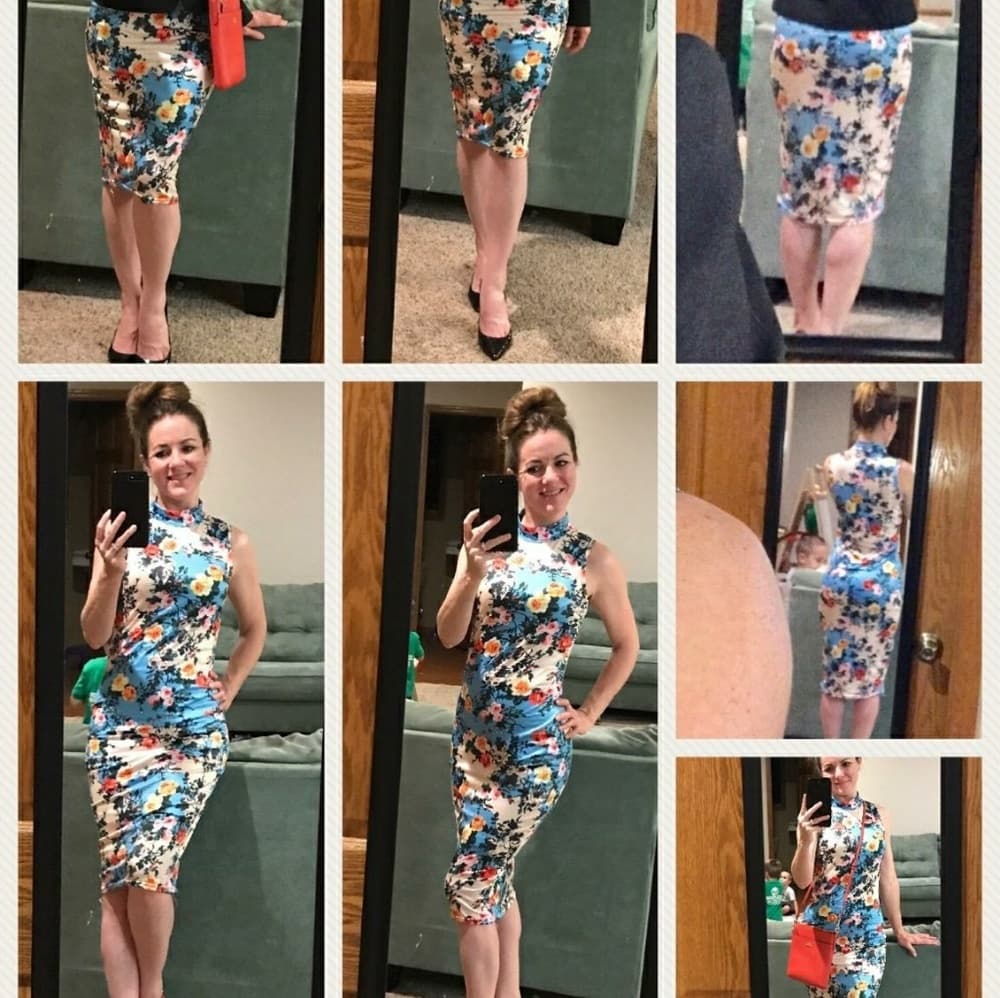 Pre Order Floral Beauty Dress - Thumbnail 3