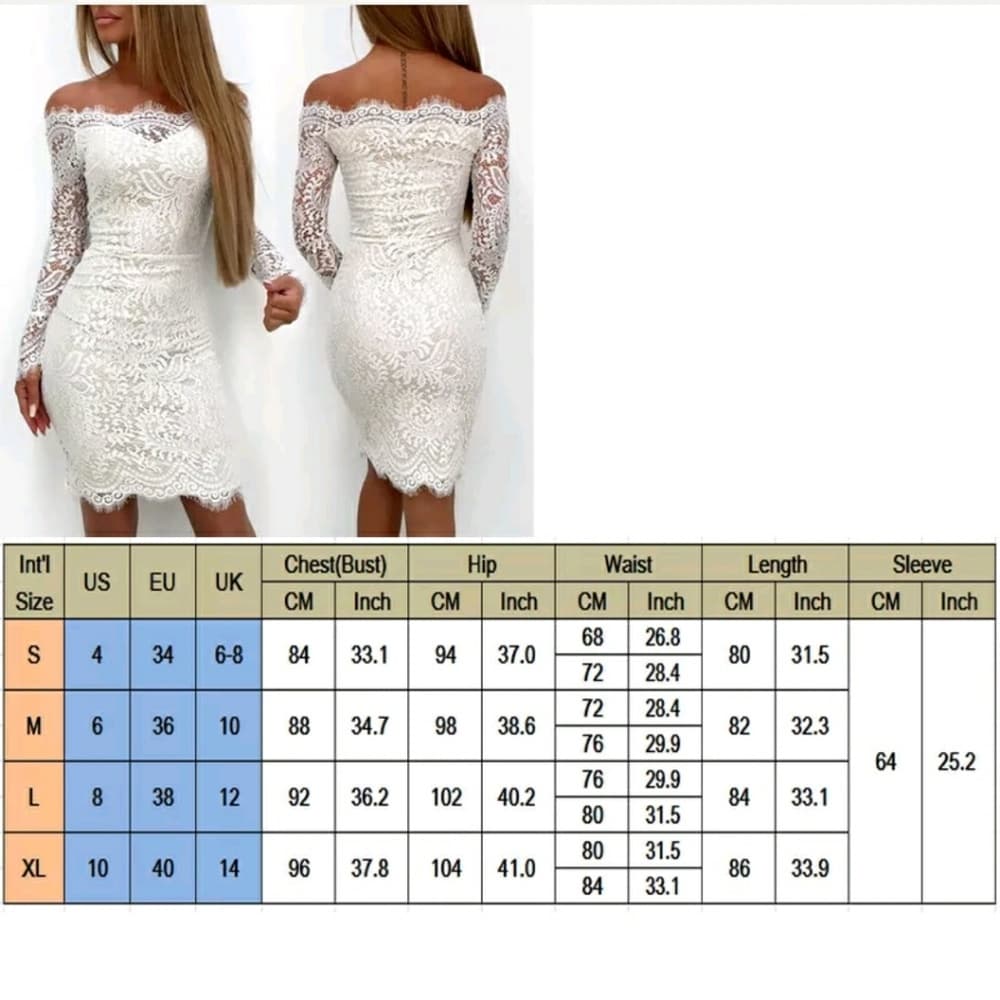 White Beauty Dress - Thumbnail 4