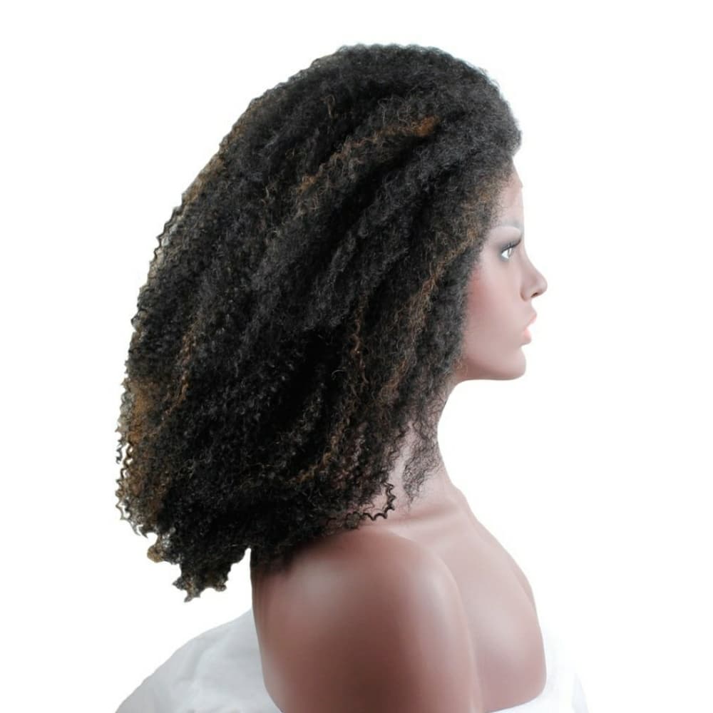 Afro Kinky Curly Lace Front Wig 12-14 inches! - Thumbnail 2