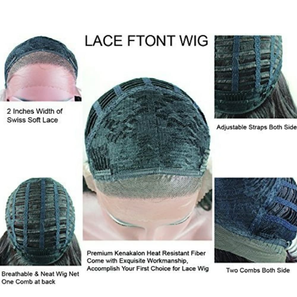 Afro Kinky Curly Lace Front Wig 12-14 inches! - Thumbnail 3
