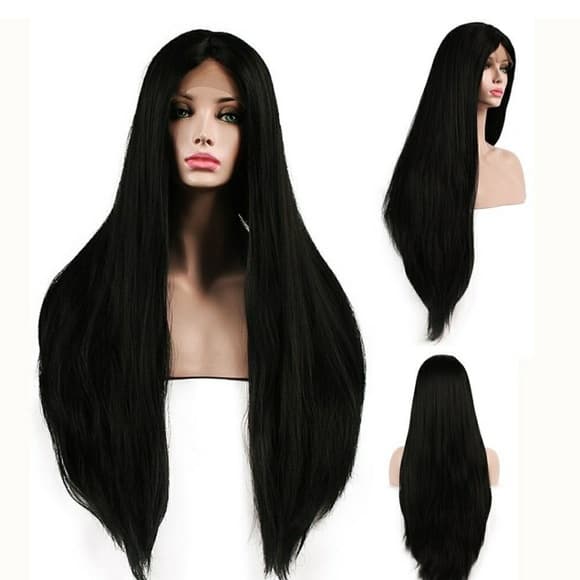 Yaki Lace Front Wig 26-28 inches!! - Thumbnail 5