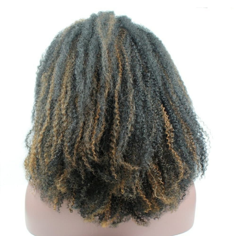 Afro Kinky Curly Lace Front Wig 12-14 inches! - Thumbnail 5