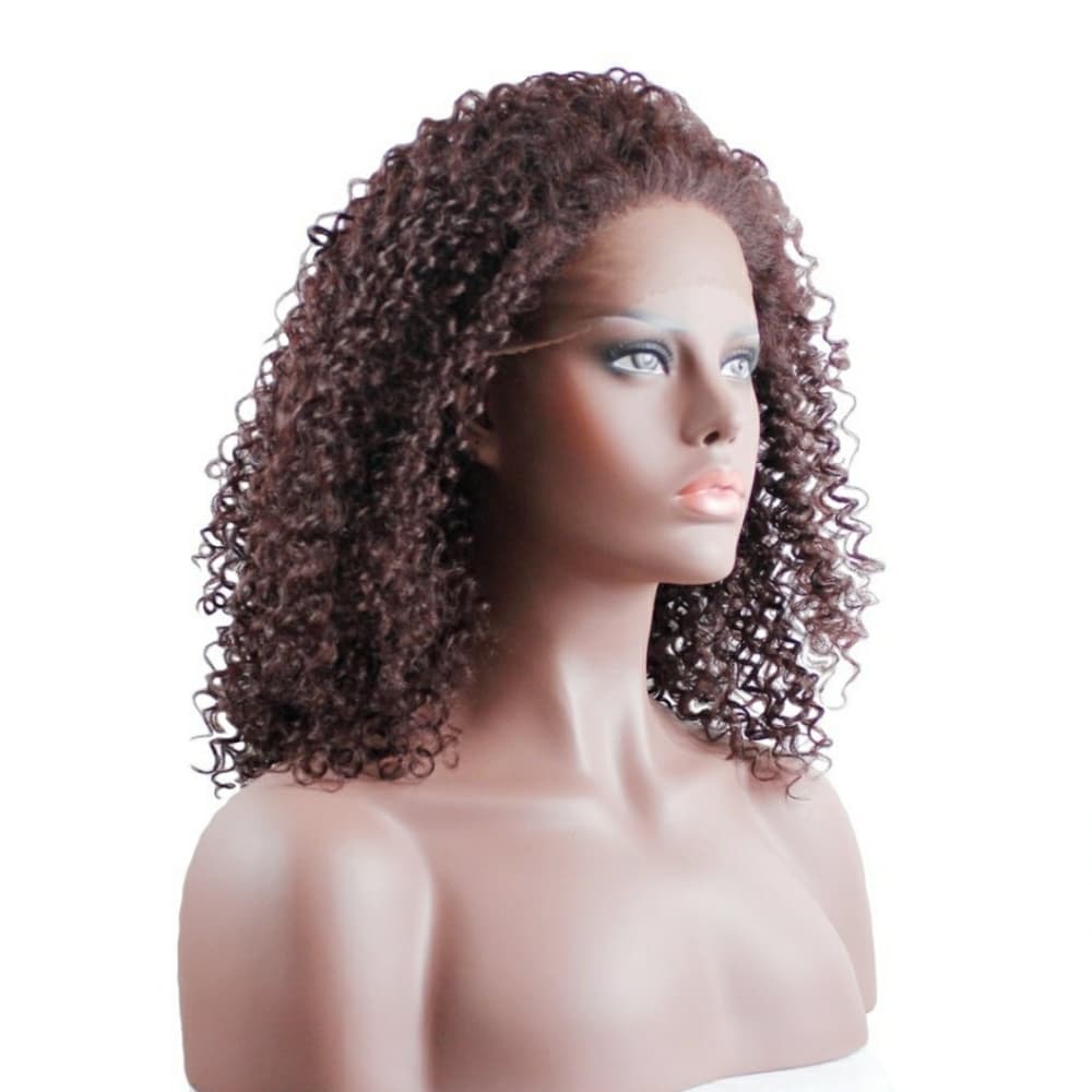 Curly Lace Front Wig #99J 12-14 inches!! - Thumbnail 2